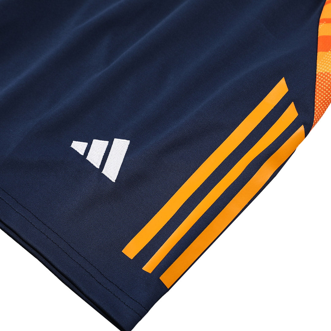 Real Madrid pre-match football jersey vest kit (shirt+shorts) 2024/25