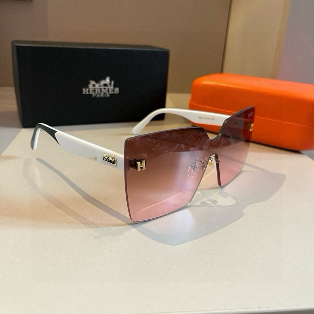 Hermes rimless sunglasses