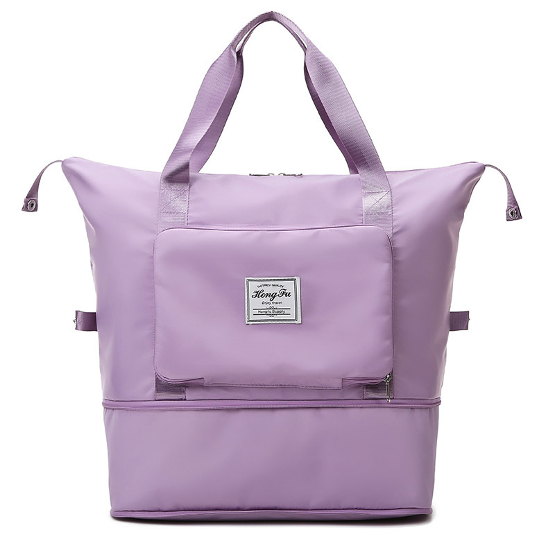 (🔥Last Day Promotion-SAVE 50% OFF) Summer/School opening Foldable Dry/Wet Separation Travel Bag-BUY 3 GET 15% OFF & FREE SHIPPING