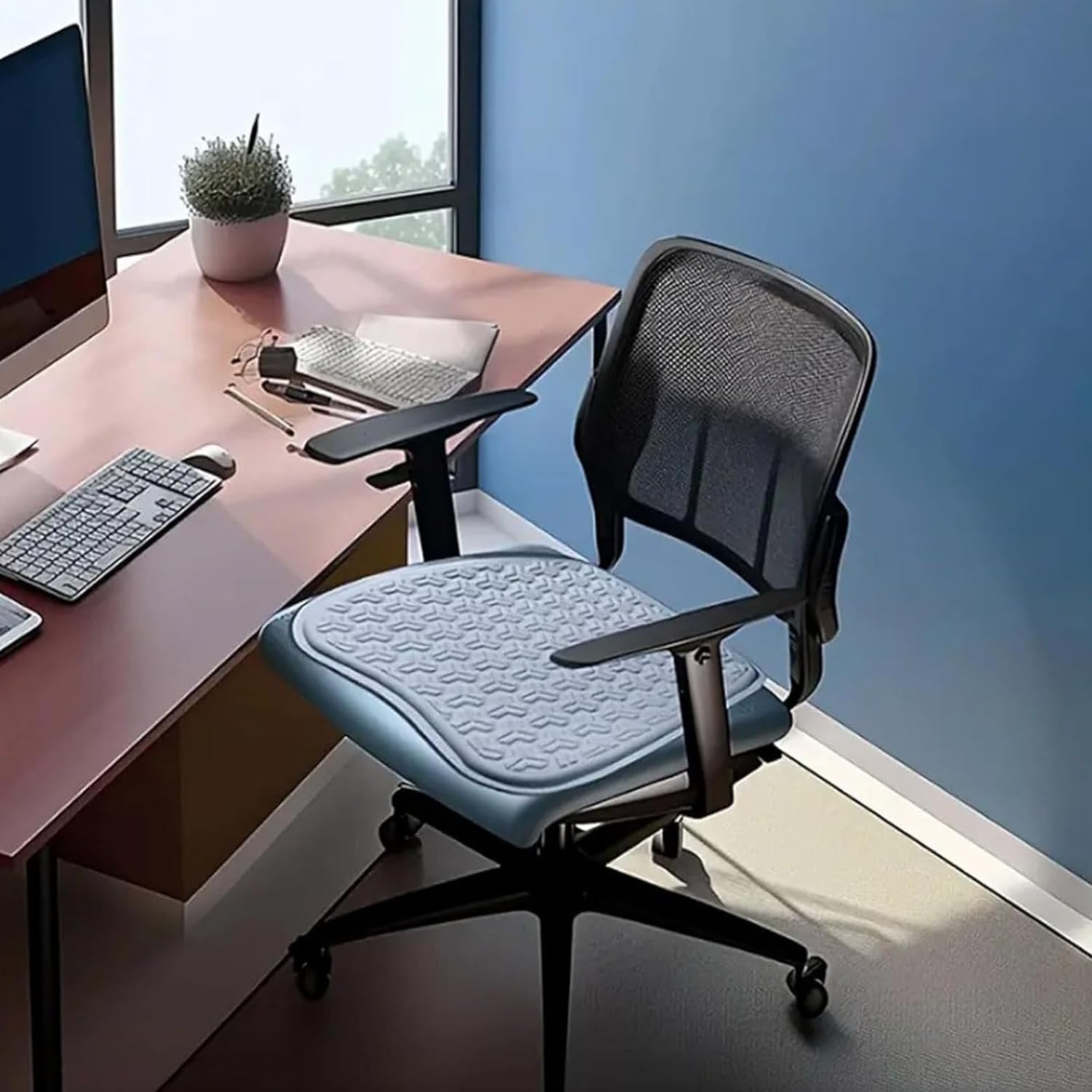 Jelly Gel Breathable Ice Seat Cushion