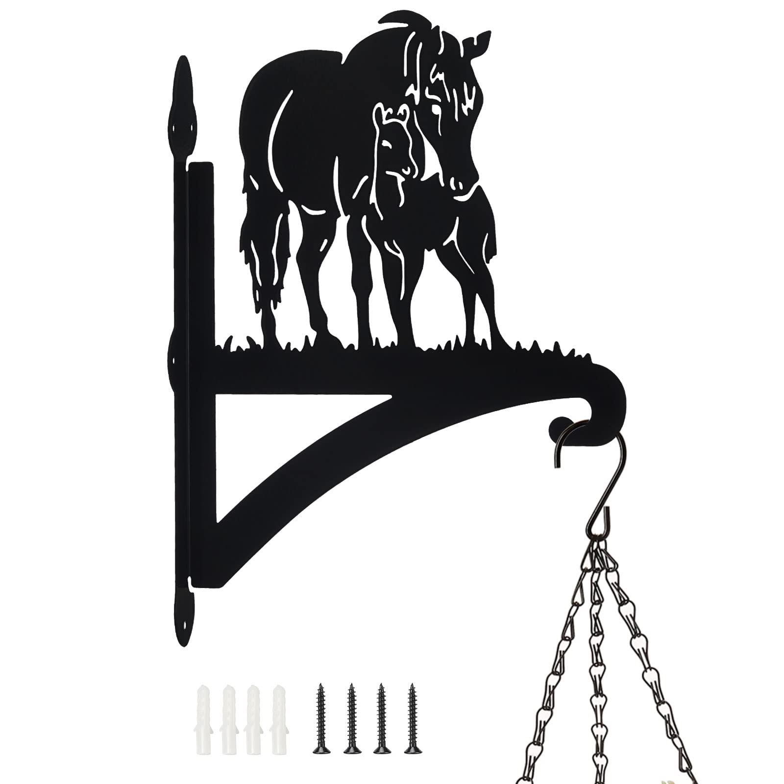 💥Last Day Promotion-[SAVE 50% OFF]--Hanging Plant Bracket Iron Heavy Duty Ornamental--BUY 2 GET FREE SHIPPING