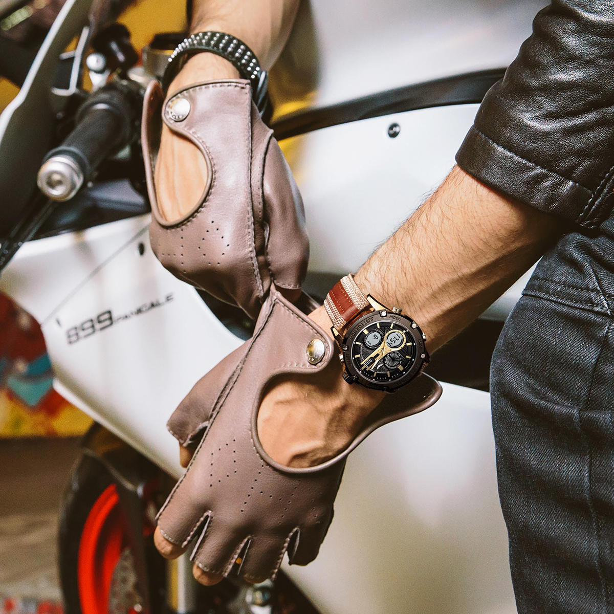 FK035 Dual Movement Chronograph Watch