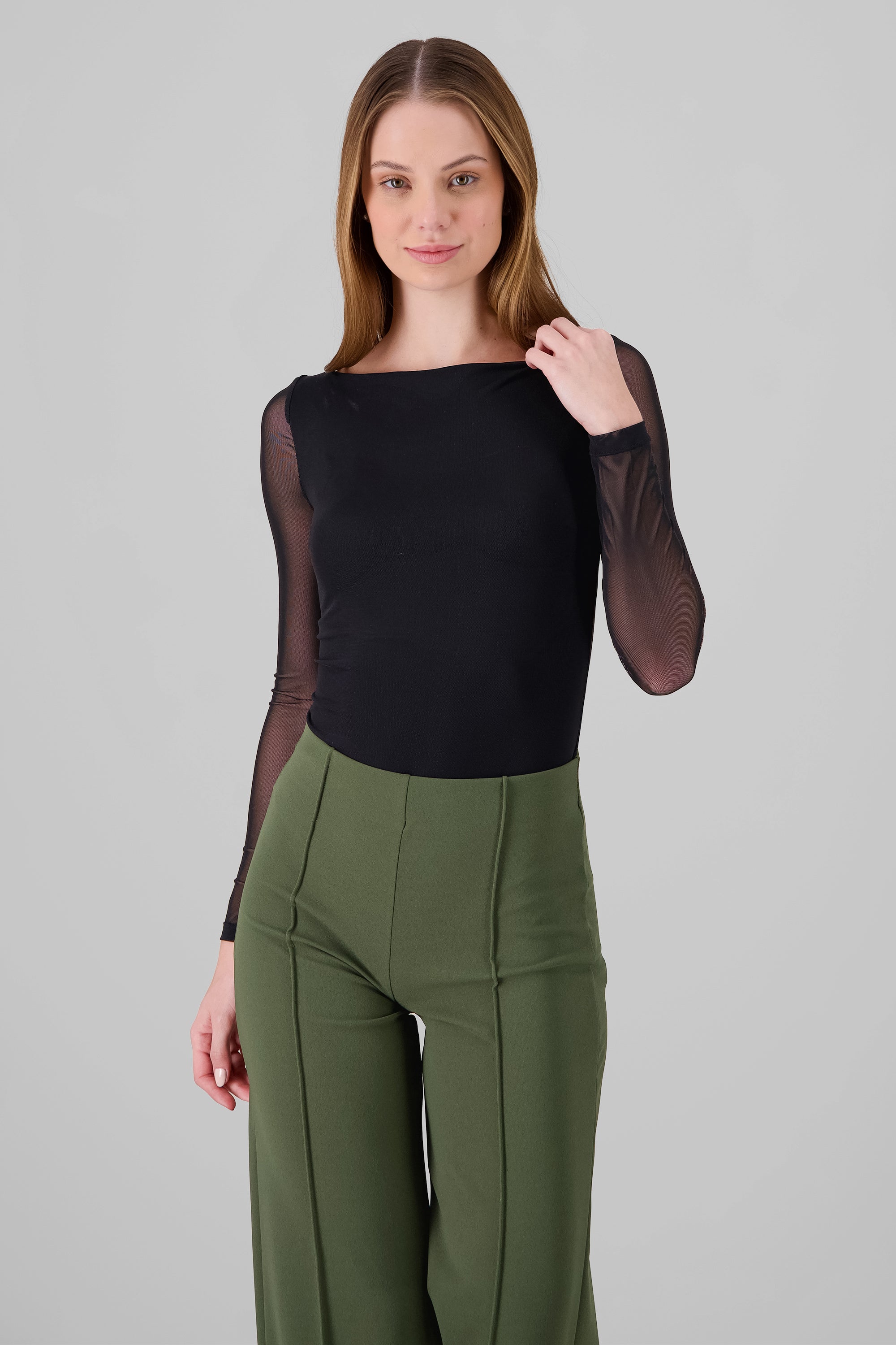 Solid Mesh Bodysuit