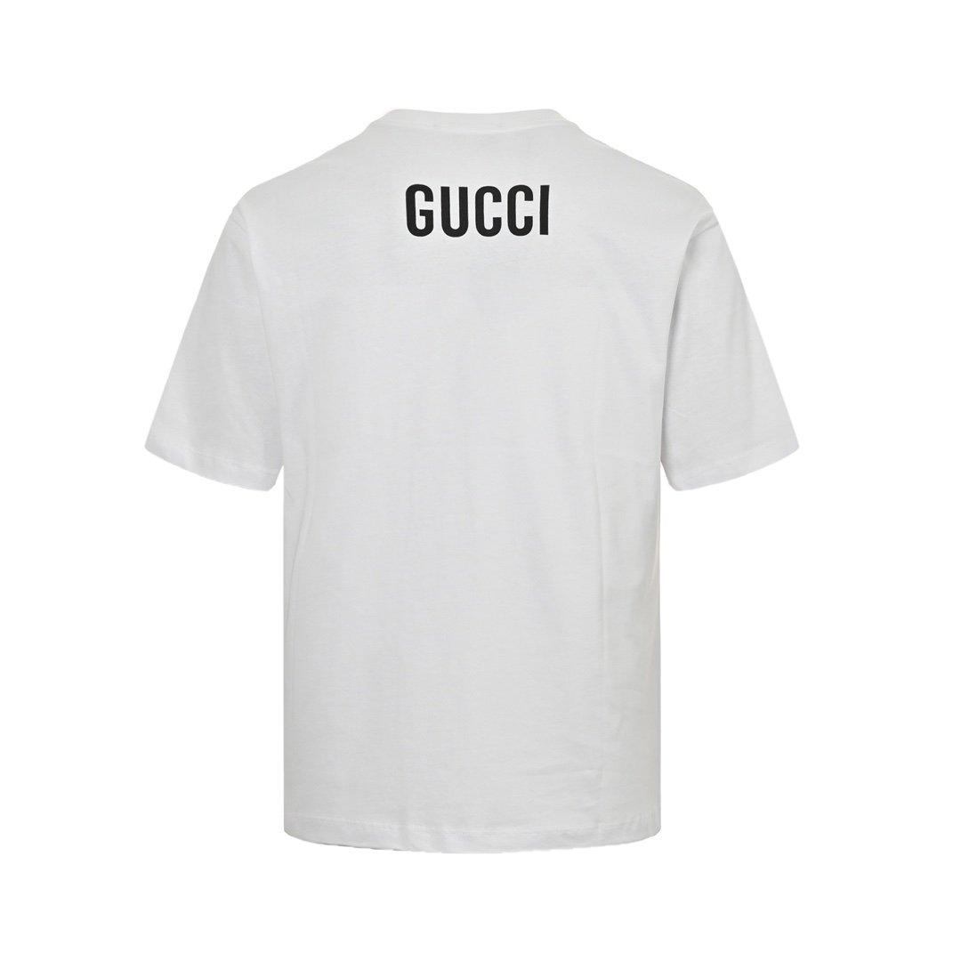 Gucci 24ss Horse Tower Print Short Sleeve
