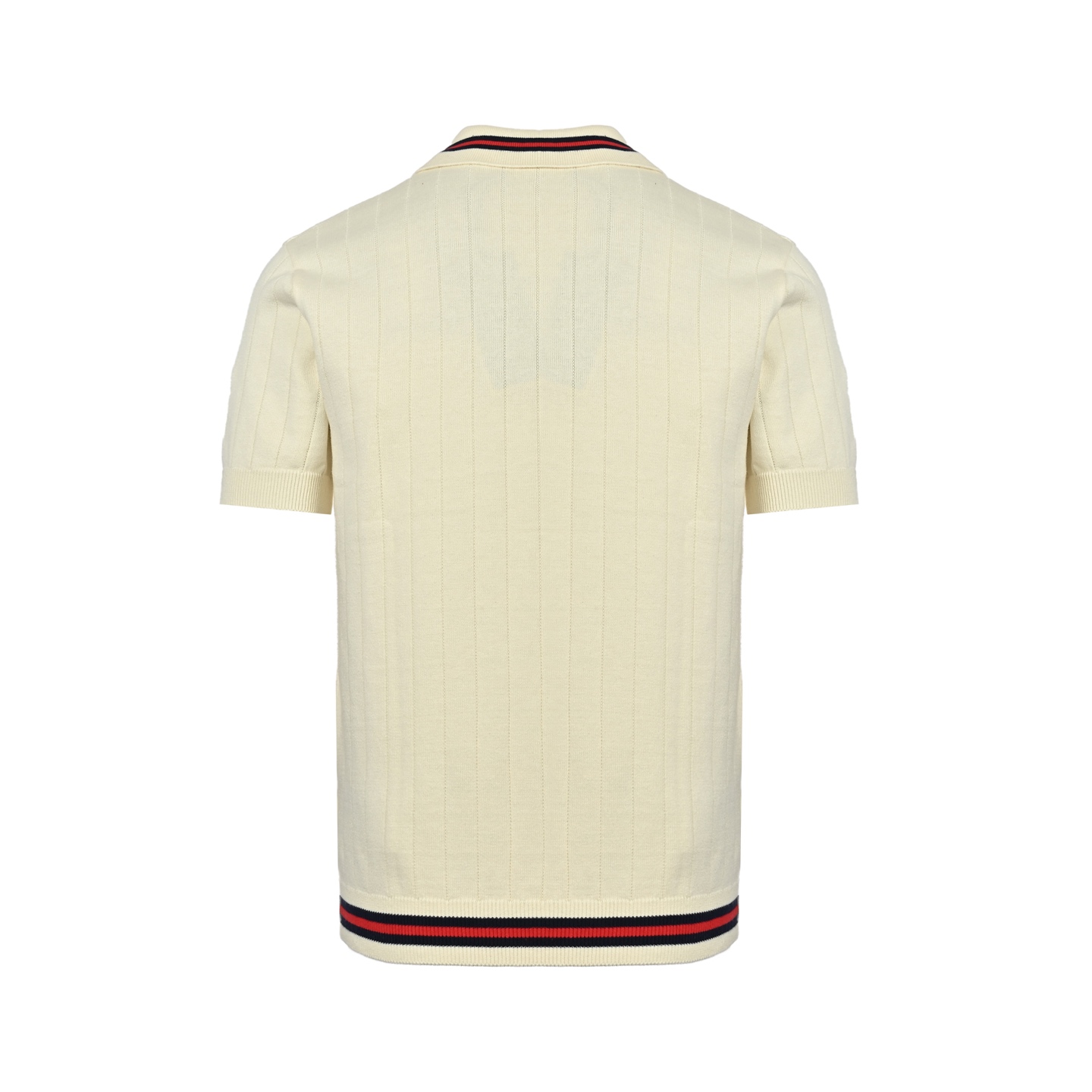 Gucci 25ss Pocket Embroidery Knitted Polo Short Sleeve