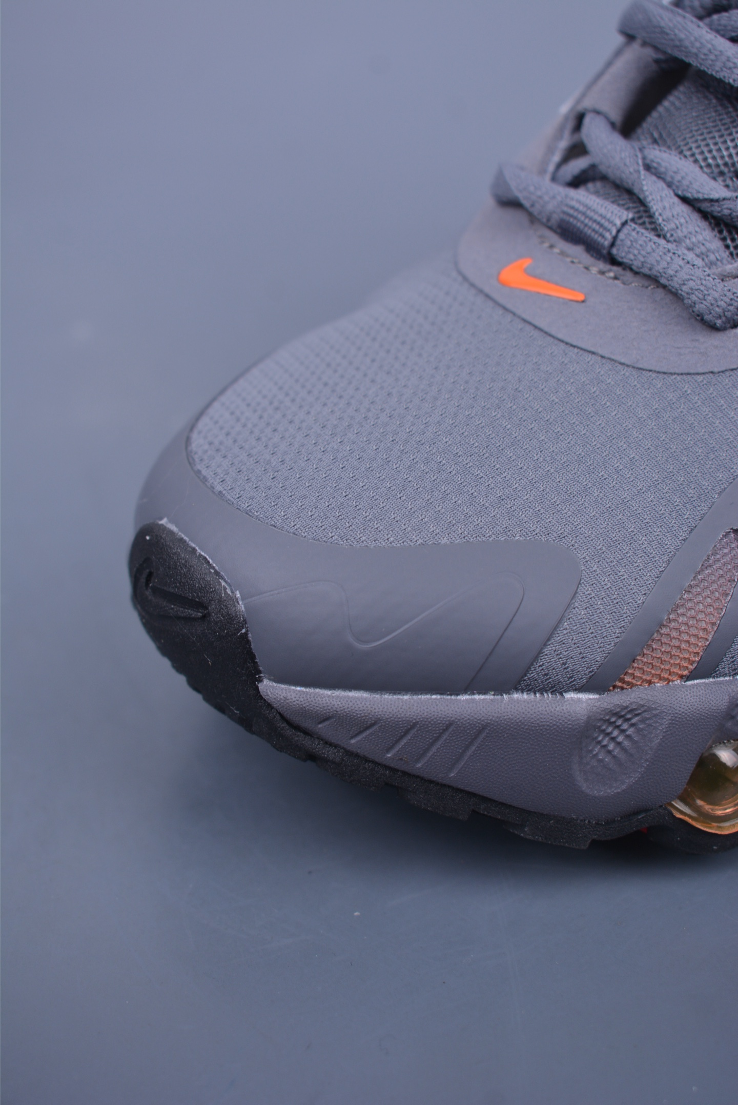 Nike Air Max DN8 running shoes Gray and Orange Gradient FQ7860-011