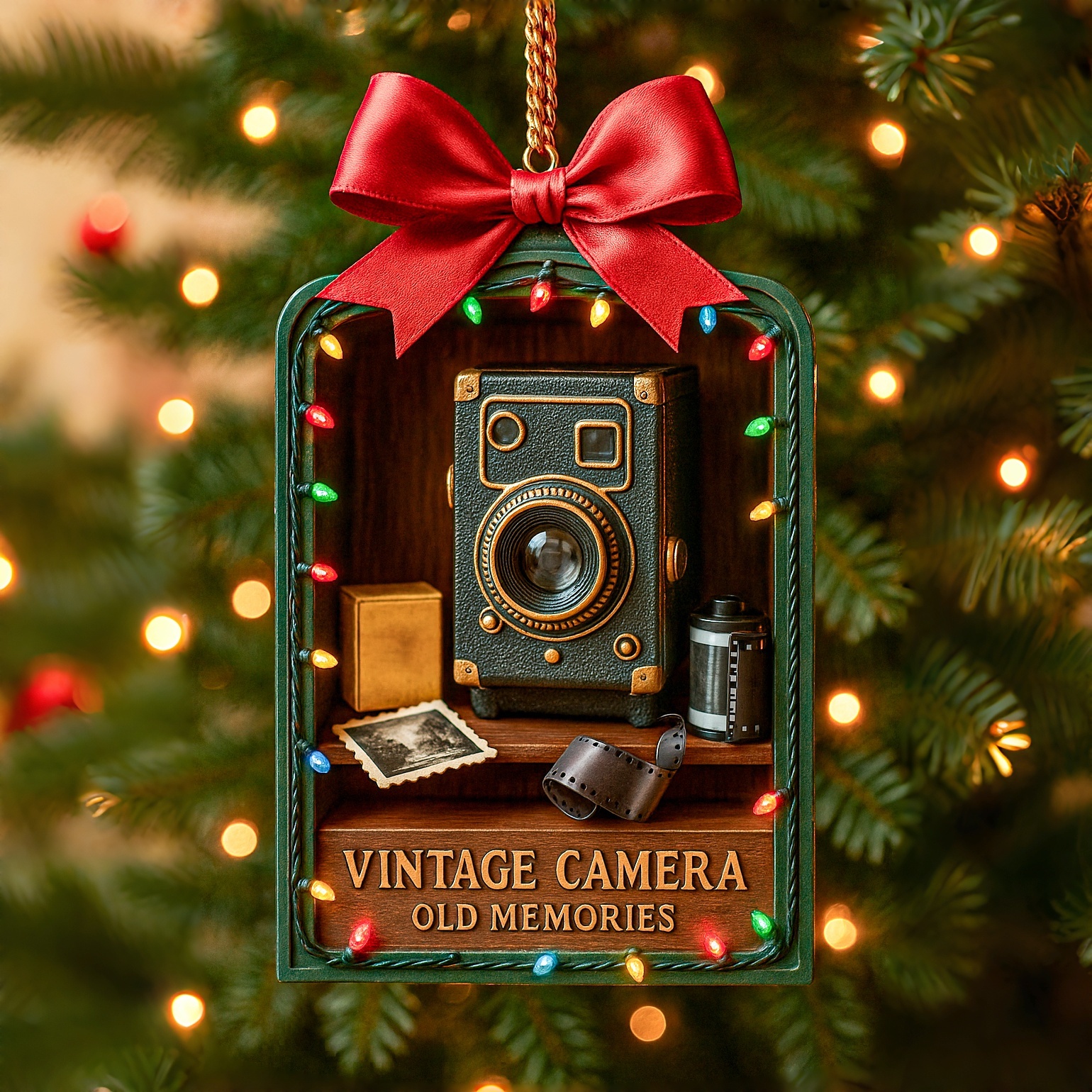 Old Memories Collection Vintage Ornament Set