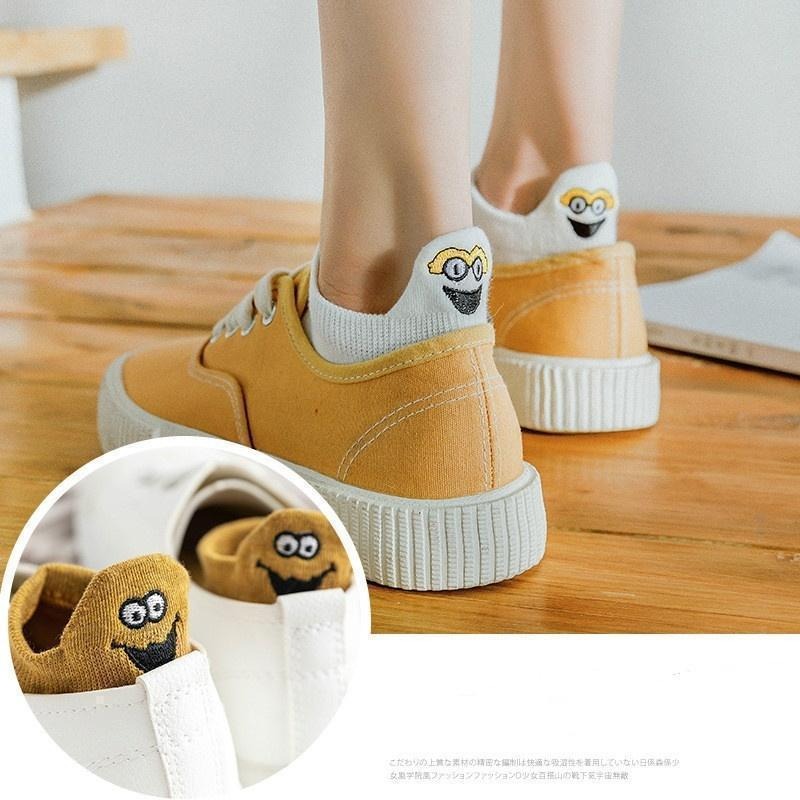💥Mother's Day Early Sale--Embroidered Cartoon Women Socks--BUY 3 SETS GET 2 SETS FREE & FREE SHIPPING