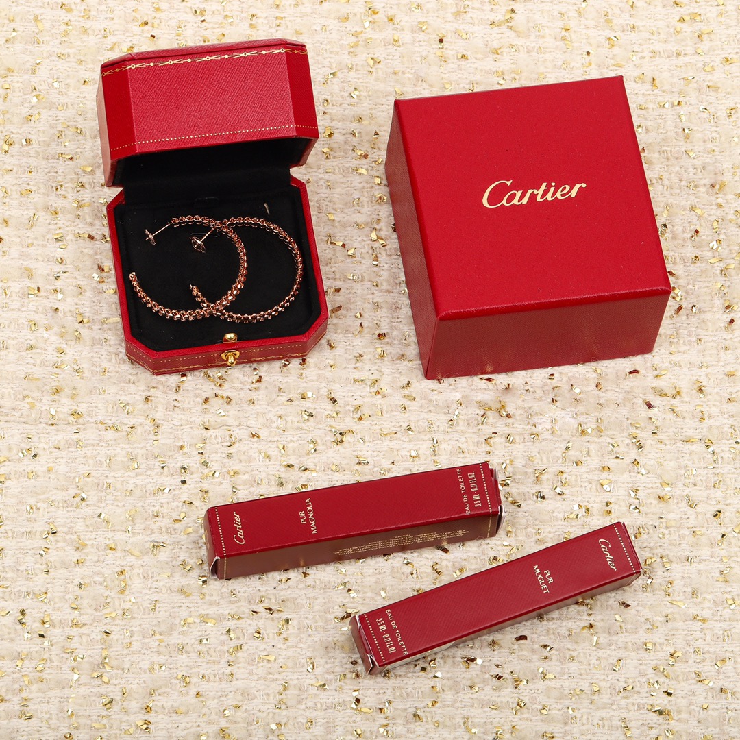 Cartier Rivet Large Earrings