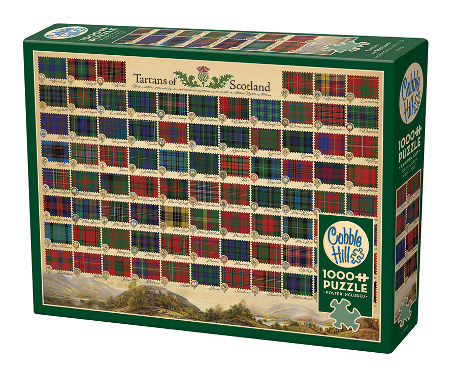 Tartans of Scotland | 1000 Piece