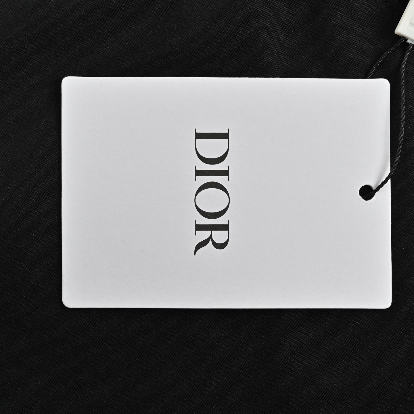 Dior 25ss flocked logo short sleeve