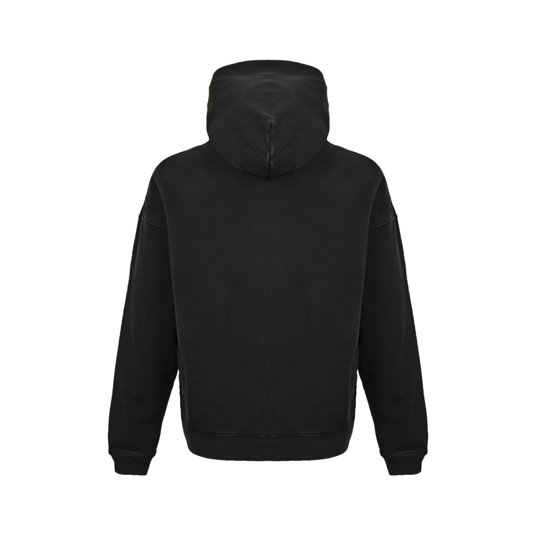 Balenciaga 24Fw Tower Print Washed Hoodie