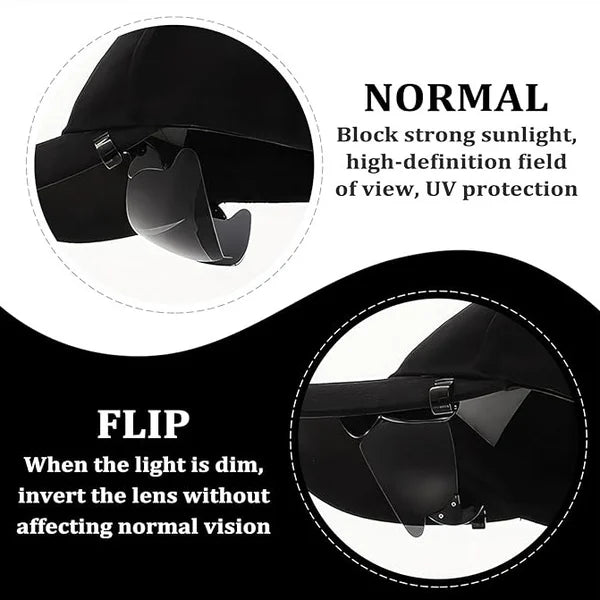 ON SALE🔥Polarized Clip Cap Sunglasses