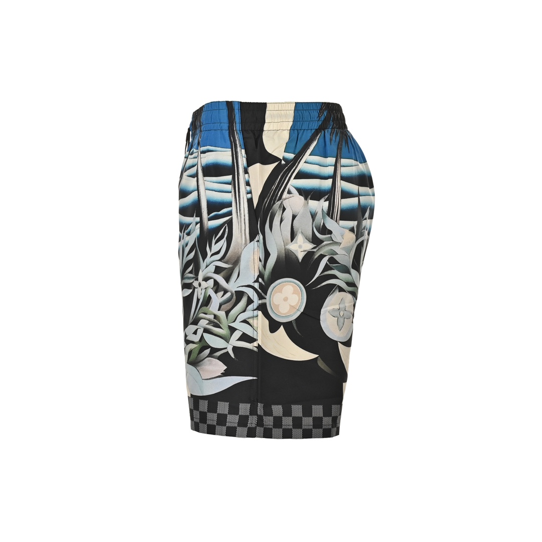 Louis Vuitton 24ss Beach Moonlight Print Shorts