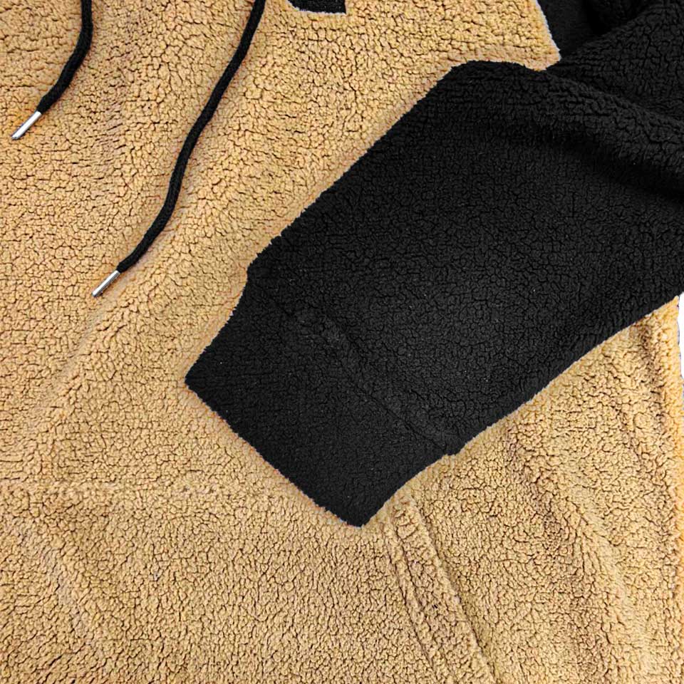 Carhartt Winter Fleece Hoodie with Contrast Sleeves