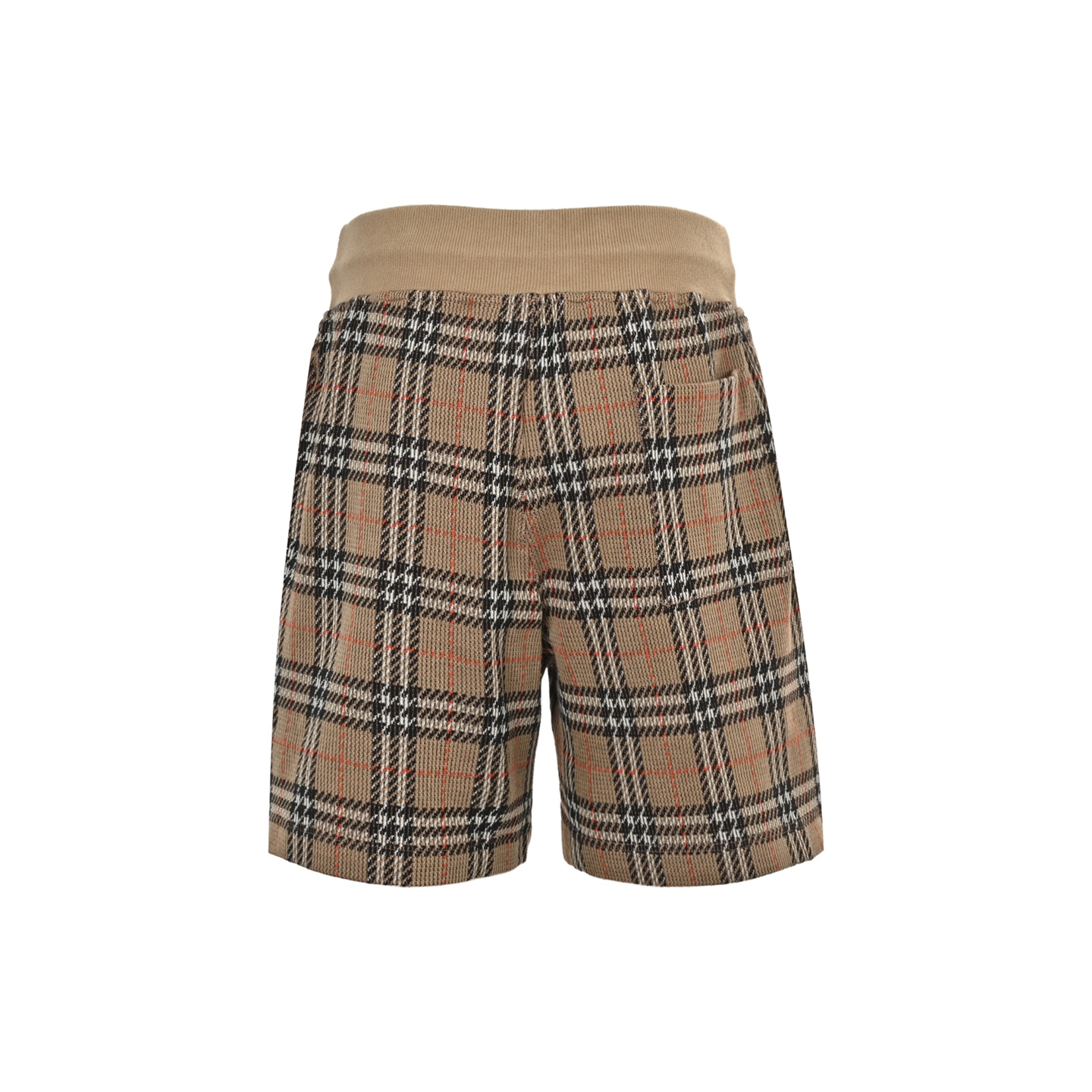 Burberry 25ss yellow check blend shorts