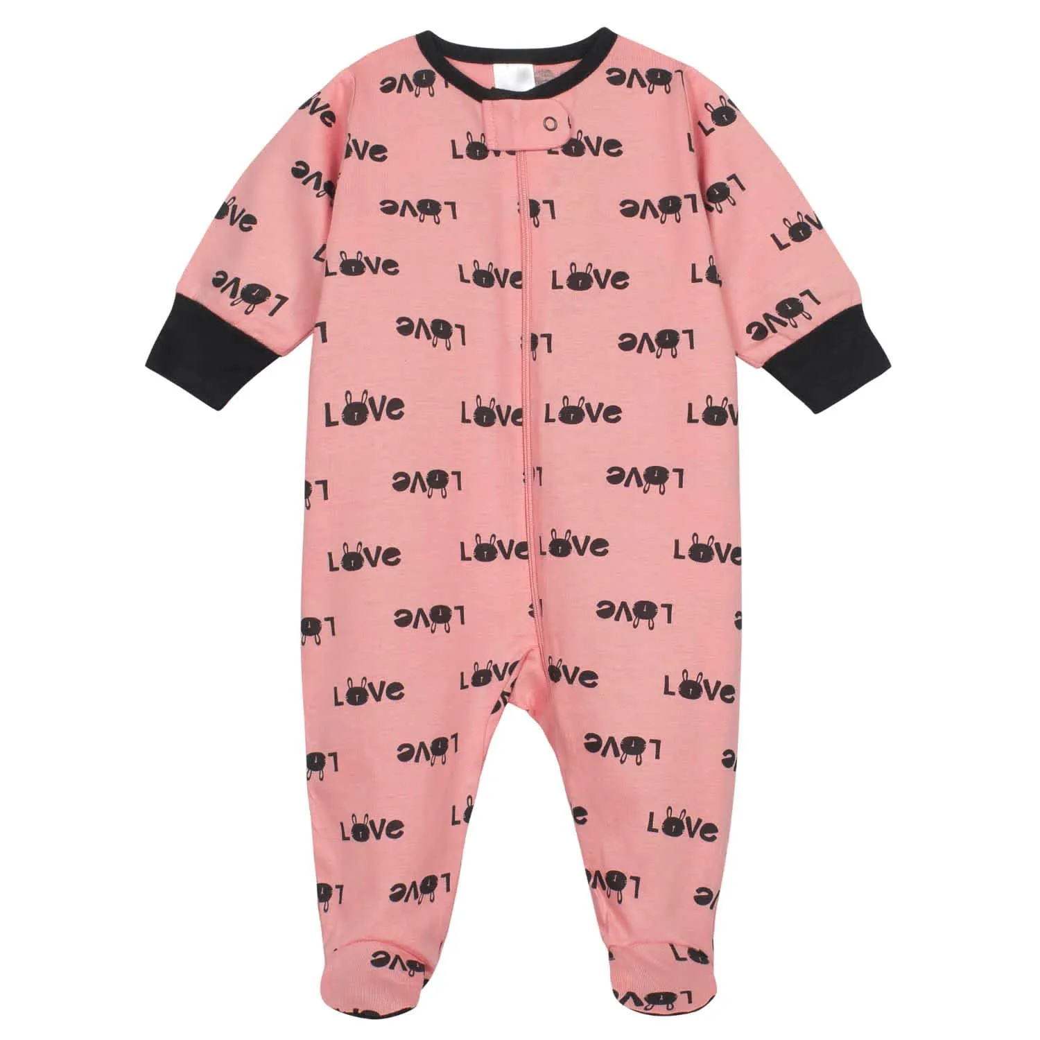 4-Pack Baby Girls Bunny Sleep N' Play
