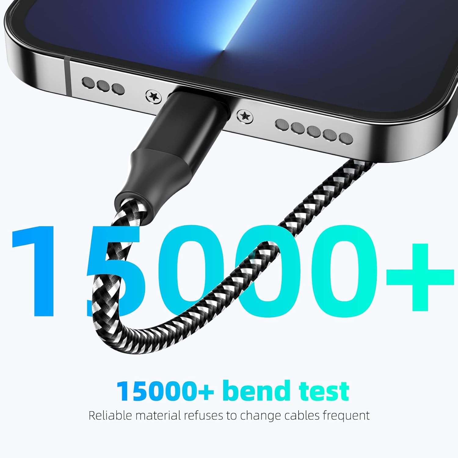 iPhone Charger Apple MFi Certified 3pack 10FT Long Lightning Cable Fast Charging Cord Compatible with iPhone 14/13/12/11 Pro Max Mini XR/XS/X/8/7/6 Plus SE iPod and More