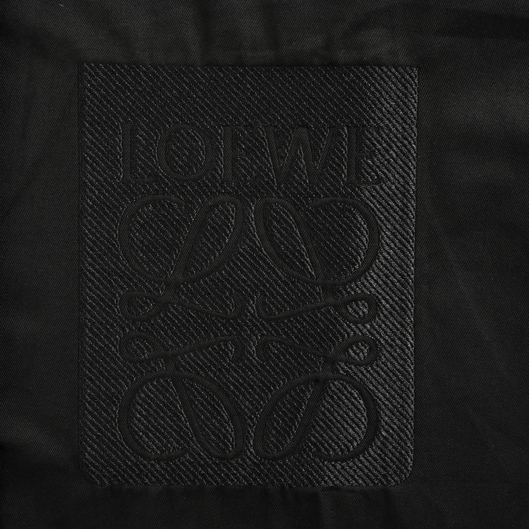 Loewe 24Fw tricolor embroidered shirt