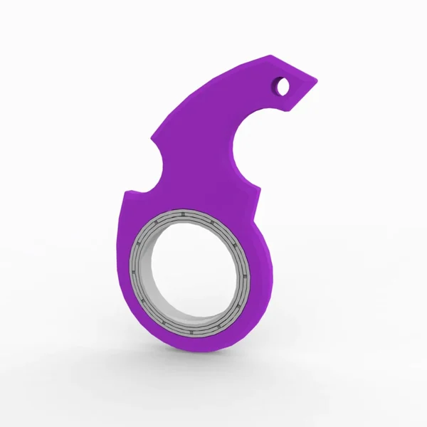 🔥(Last Day Promotion 50% OFF) Fidget Spin Karambit Keychain