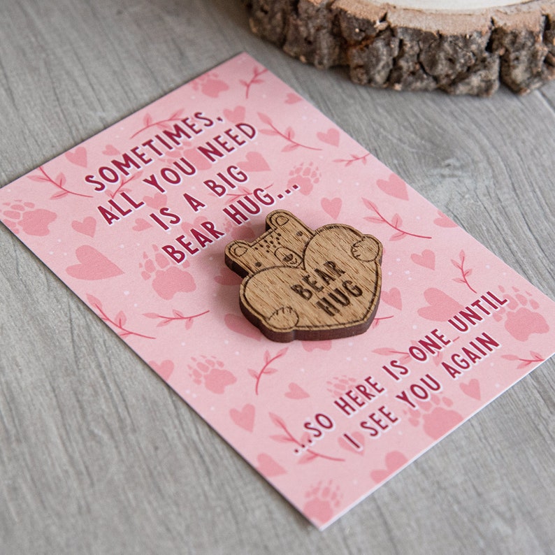 Cute pocket hug token