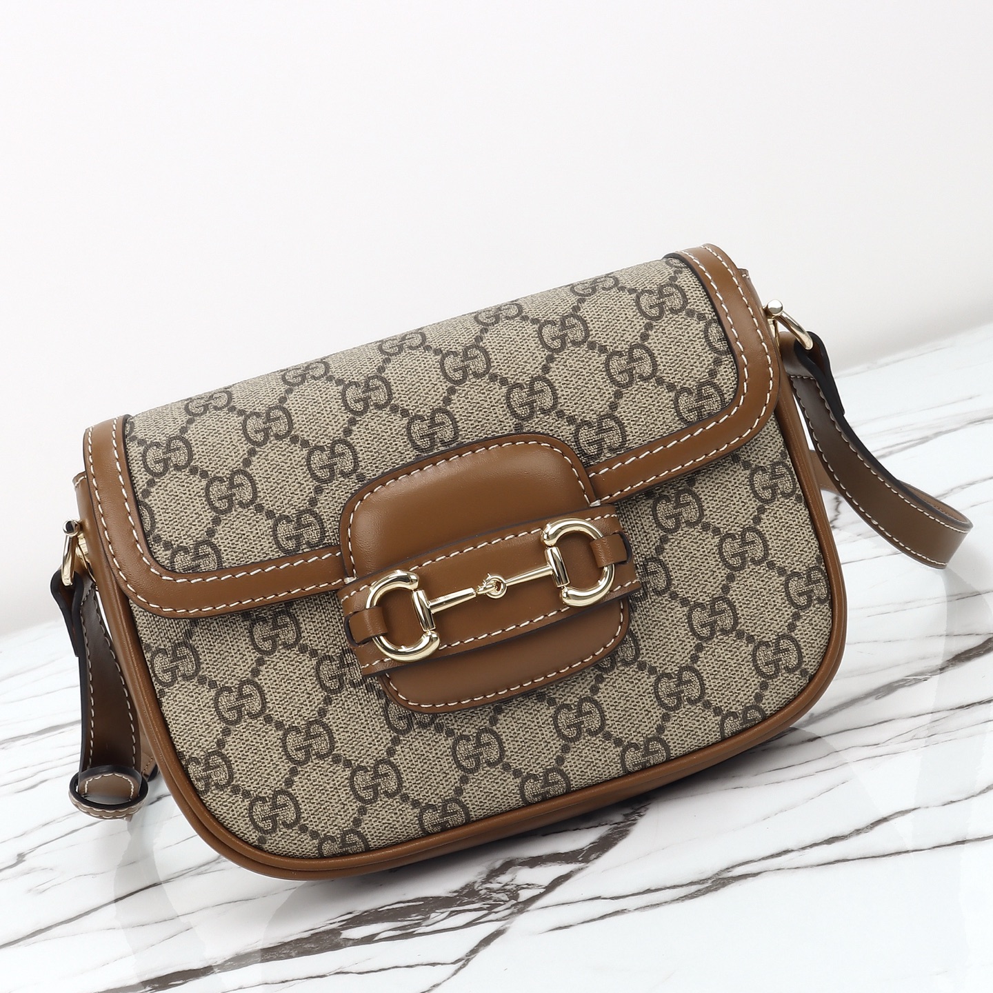 Gucci Horsebit 1955 Soft small shoulder bag 815205 FAD6L 9758