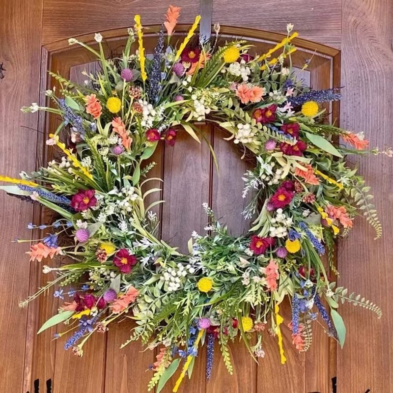 Texas Wildflower wreath