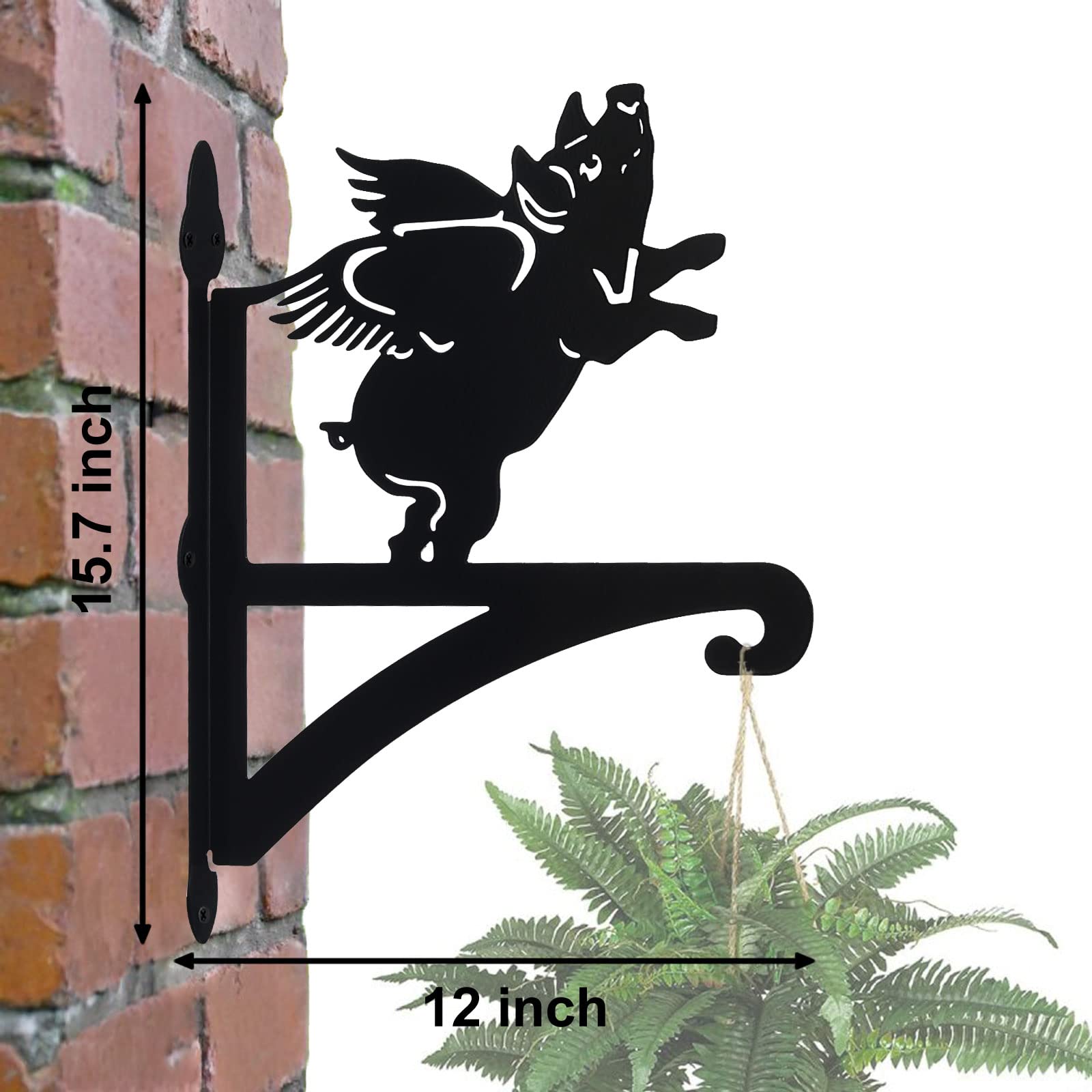 💥Last Day Promotion-[SAVE 50% OFF]--Hanging Plant Bracket Iron Heavy Duty Ornamental--BUY 2 GET FREE SHIPPING