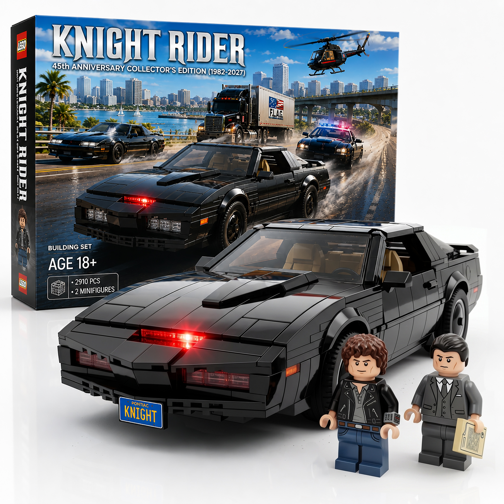 Knight Rider 45th Anniversary Collector’s Edition Building Set