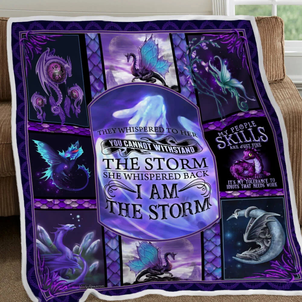 Dragon Sofa Throw Blanket