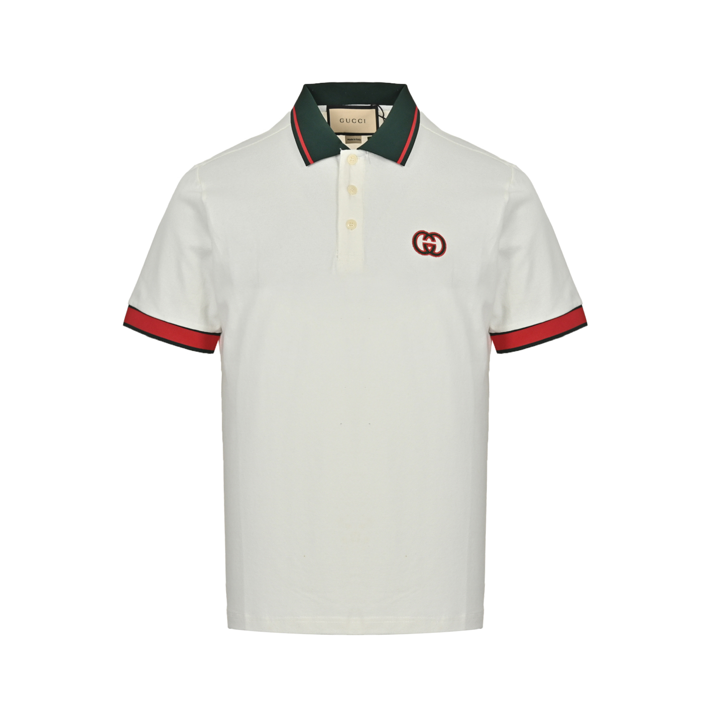 Gucci Double G embroidered Polo short sleeves