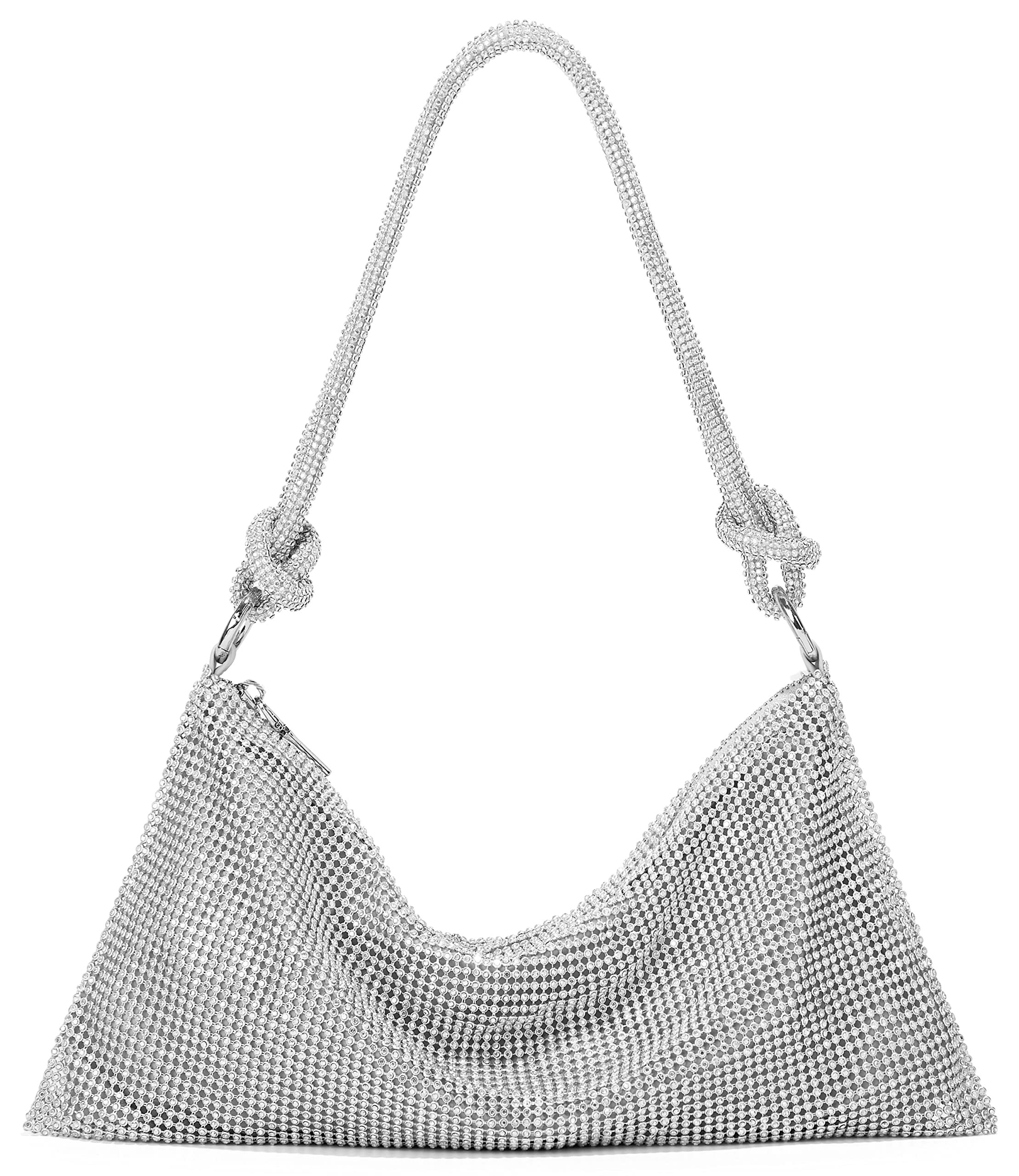🔥Last Day 50% OFF🔥Rhinestone Hobo Bag for Women Rhinestone Purses📦BUY 2 GET FREE SHIPPING NOW