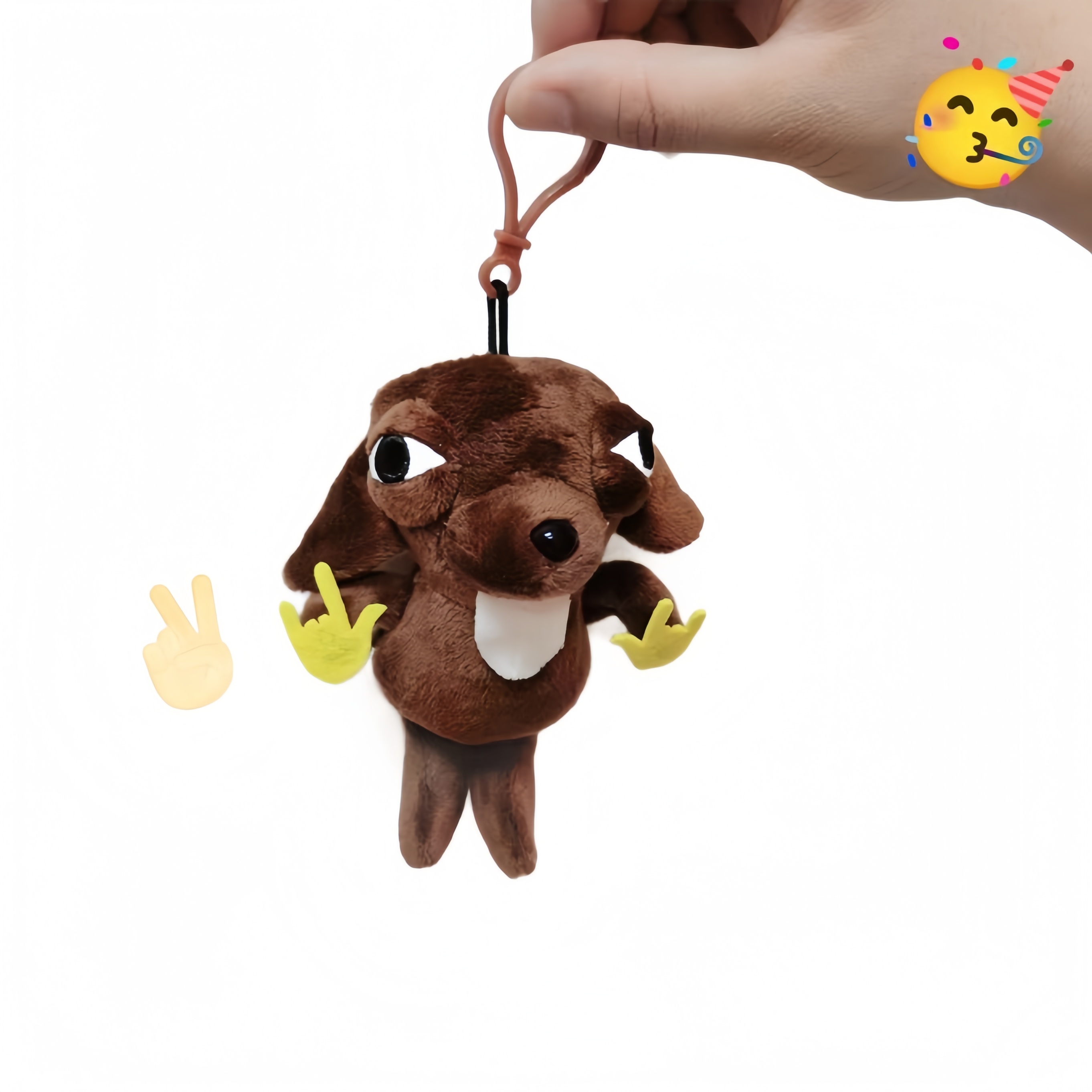 Abstract Dog Silly and Fun Plush Toy