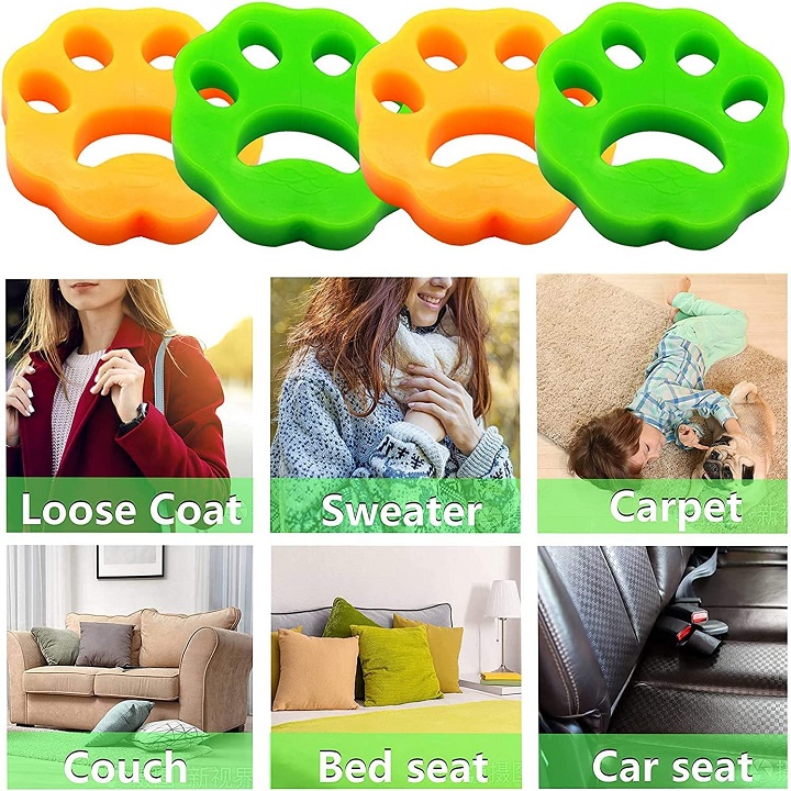 (🔥Last Day Promotion-SAVE 50% OFF) Pet Hair Remover Laundry Lint Catcher--BUY 3 GET 3 FREE