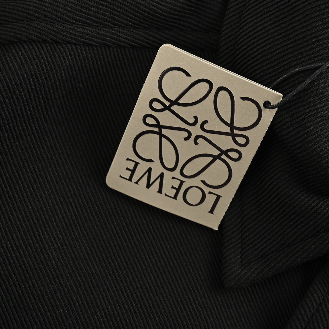 Loewe 24Fw pocket embroidered shirt jacket