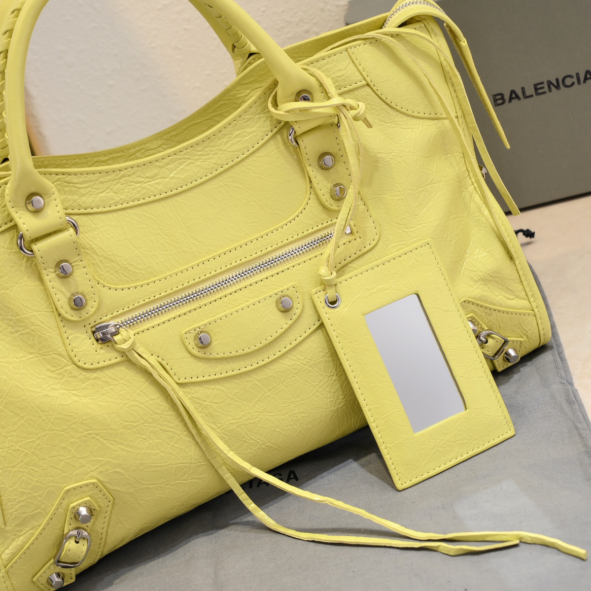 Balenciaga NEO CAGOLE Motorcycle Bag