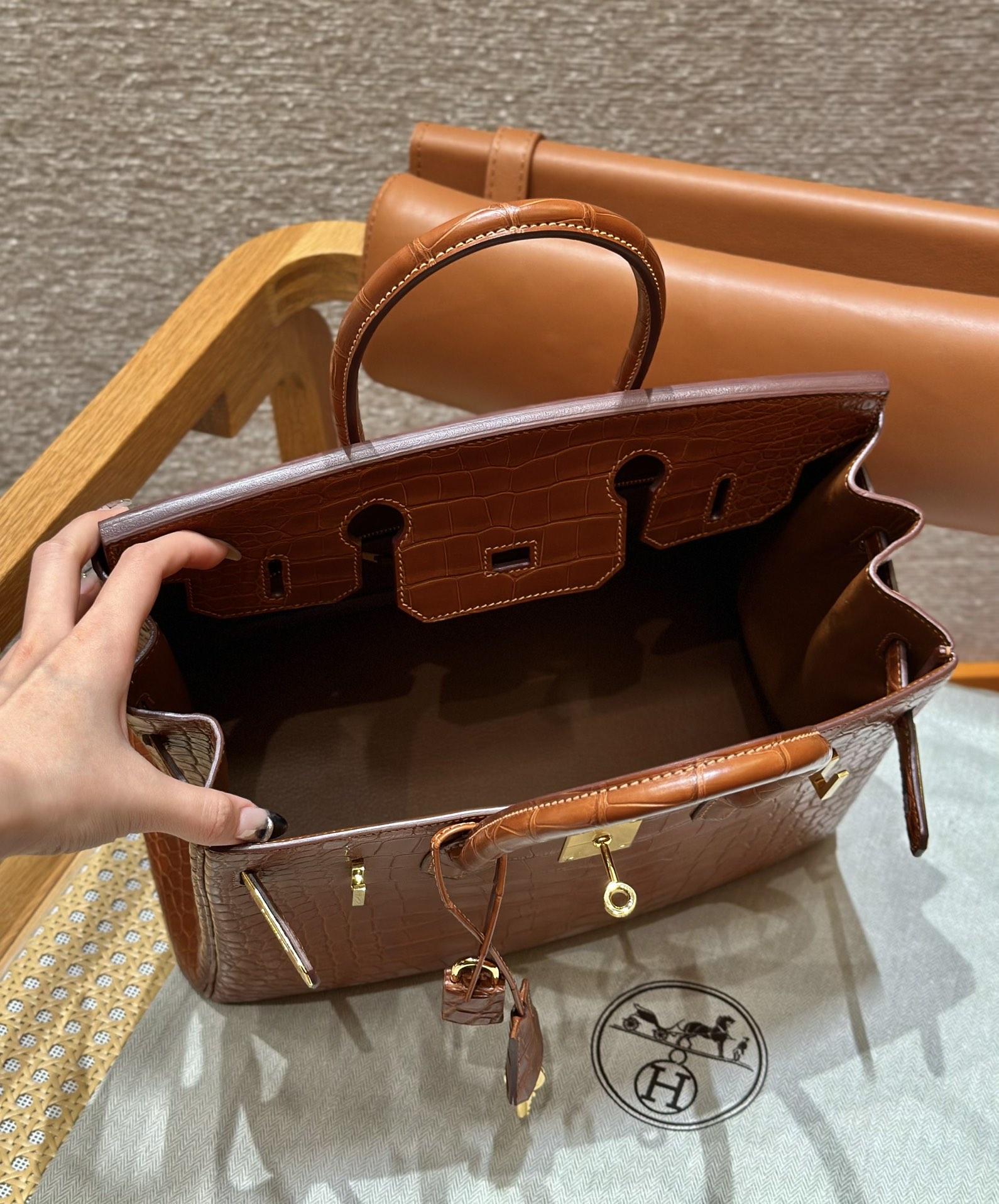 Hermes Birkin 37Gold (Handmade to order)