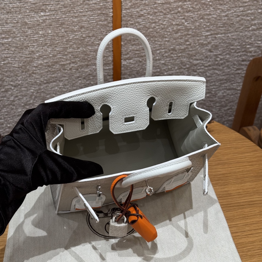 Hermes Birkin Faubourg 8L Beton Handbag (Handmade to Order)
