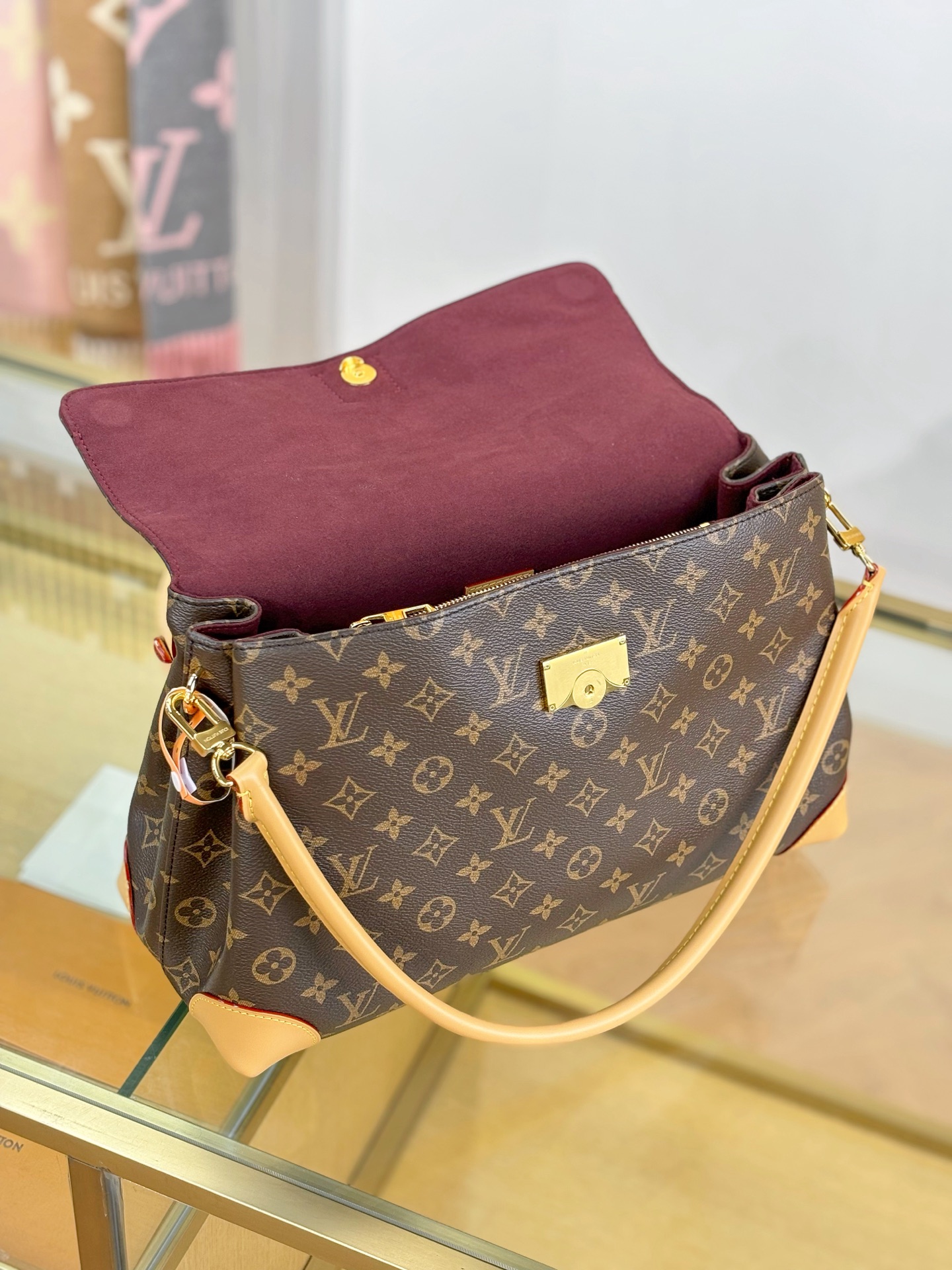 Louis Vuitton HIDE AWAY Medium Handbag M14473