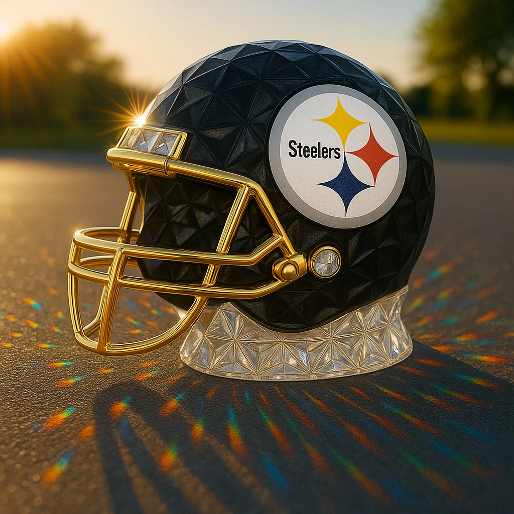 Legends in Crystal: The NFL Helmet Sculpture Series