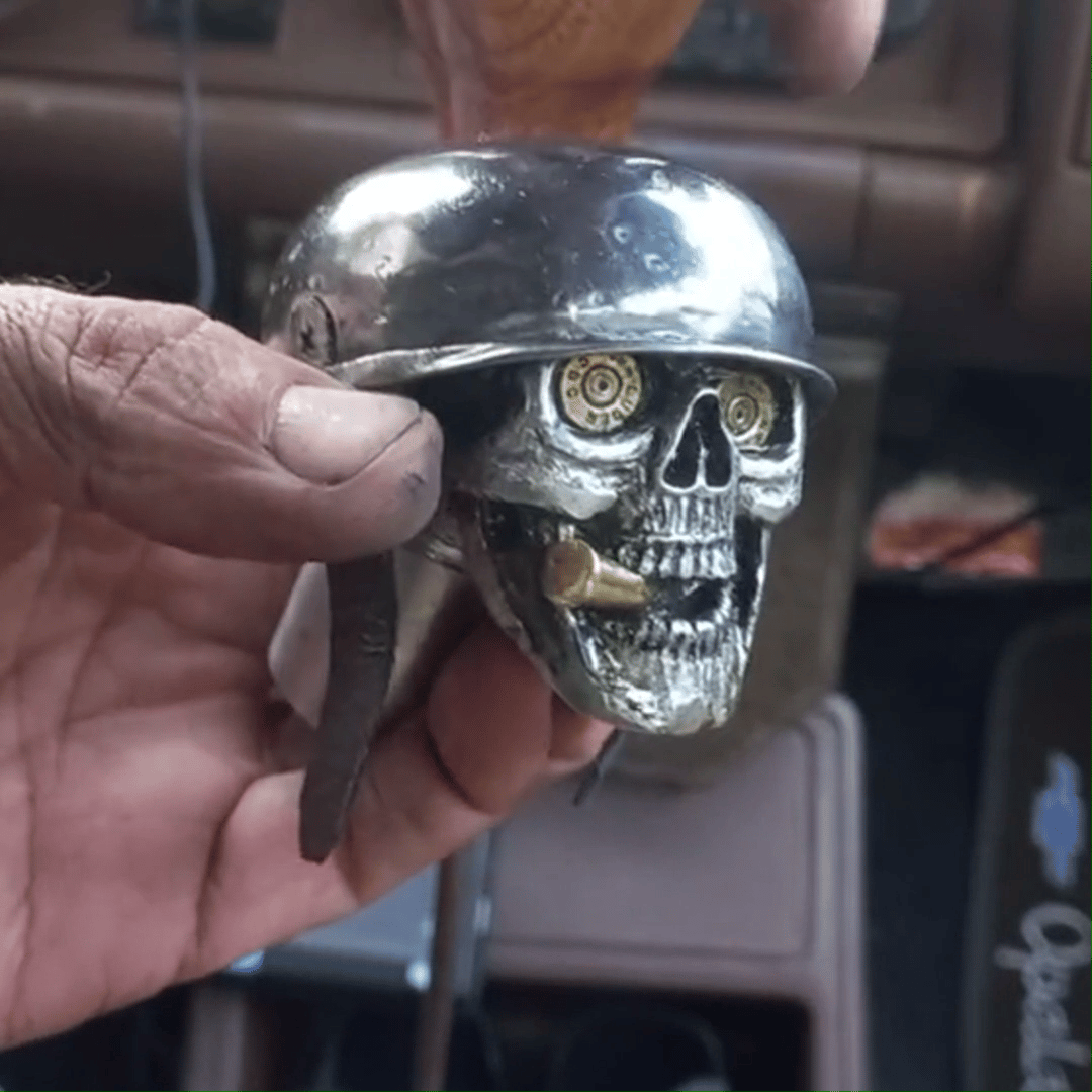 On Sale🔥Manual Transmission Car Skull Soldier Grip