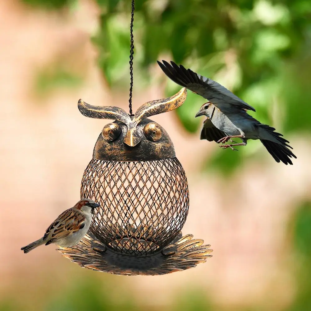 🔥HOT SALE 50% OFF🔥Heavy Duty Copper Metal Mesh Wild Finch Bird Feeder🐦