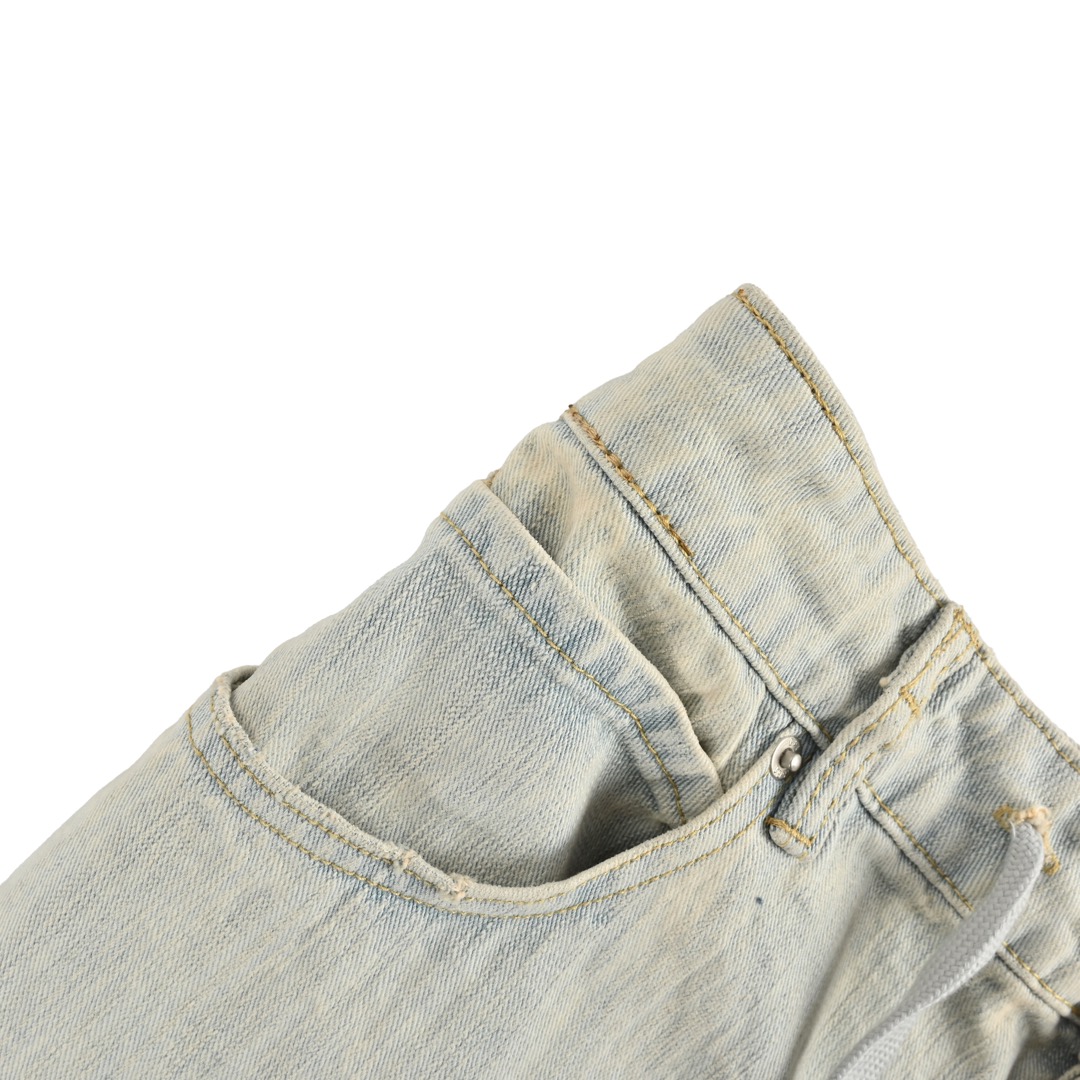 Balenciaga 25ss patchwork jeans