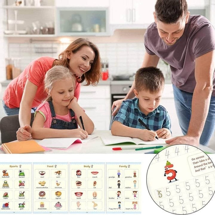 (🔥Last Day Promotion-SAVE 50% OFF)Children's Magic Practice Copybook-BUY 2 GET 10% OFF & FREE SHIPPING