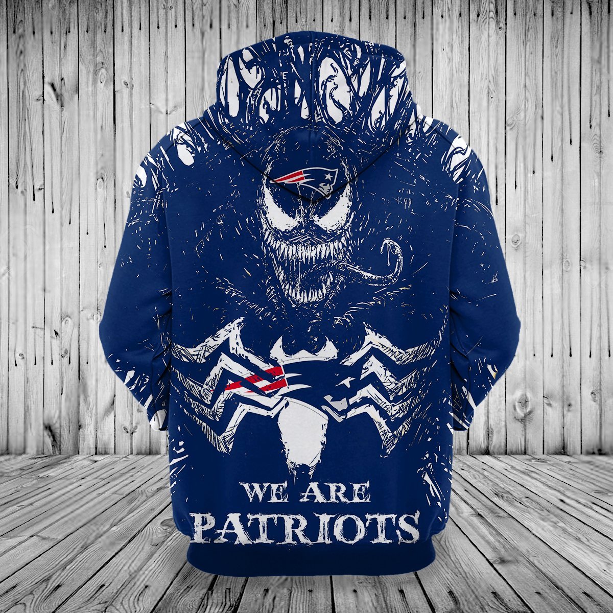 PATRIOTS 3D HOODIE VN