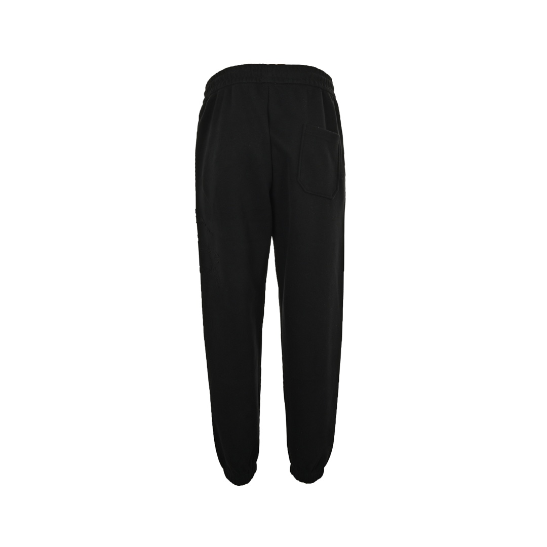 Burberry 24Fw side warhorse embroidered cuffed trousers