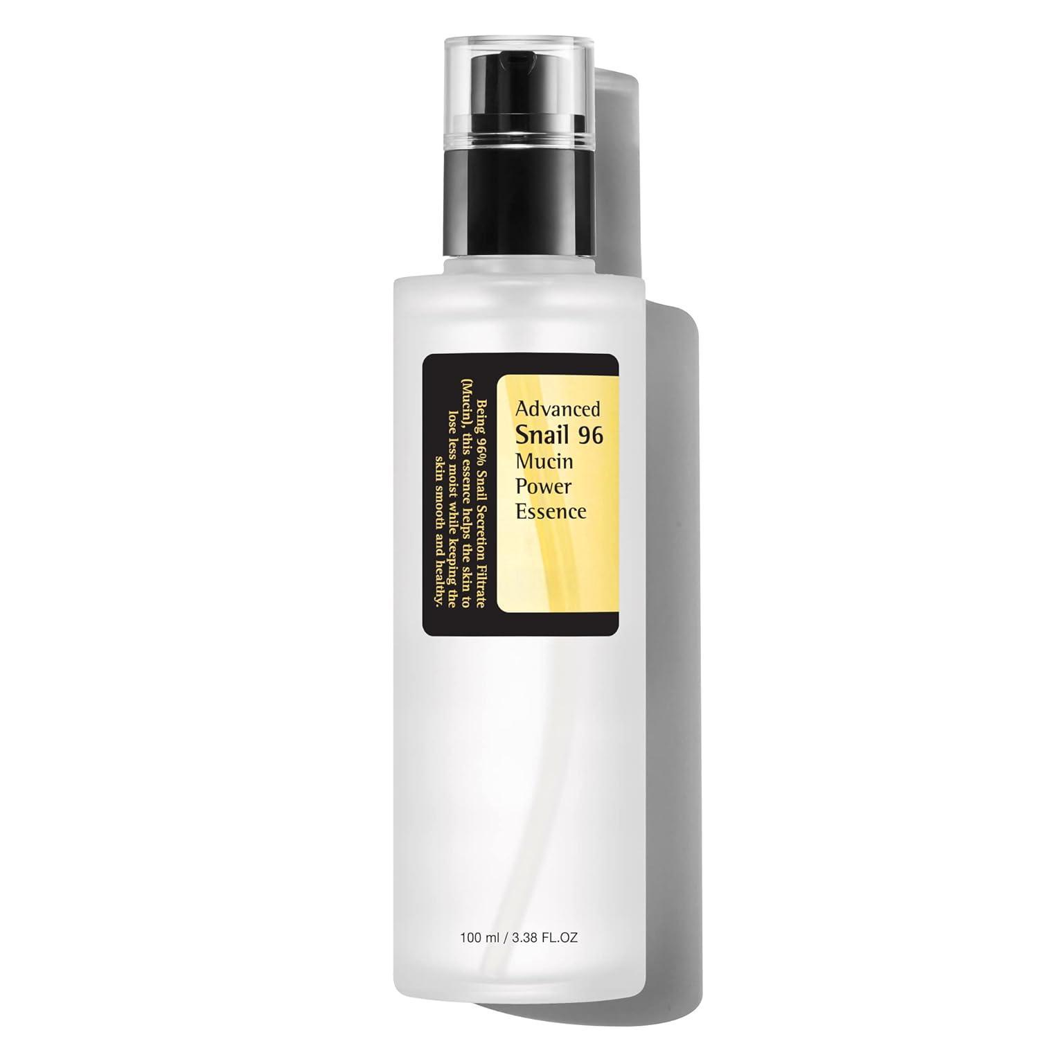 COSRX Snail Mucus 96% Intense Repair Serum 100ml, with snail secretion filtrate, for dull skin and fine lines, Korean skincare