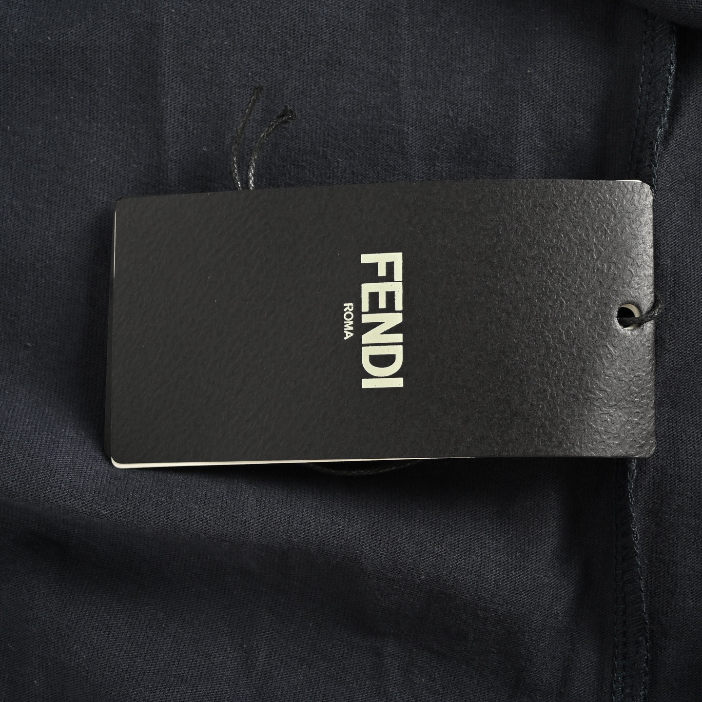 Fendi 25ss obscure embroidered lettering logo short sleeve