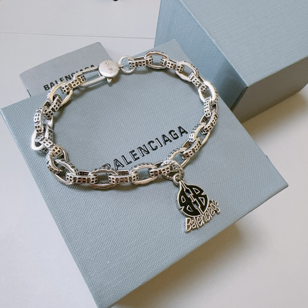 Balenciaga BB chain bracelet