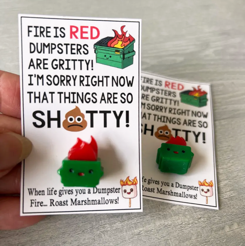 Dumpster Fire goody bag